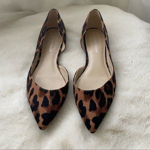 Cheetah print flats